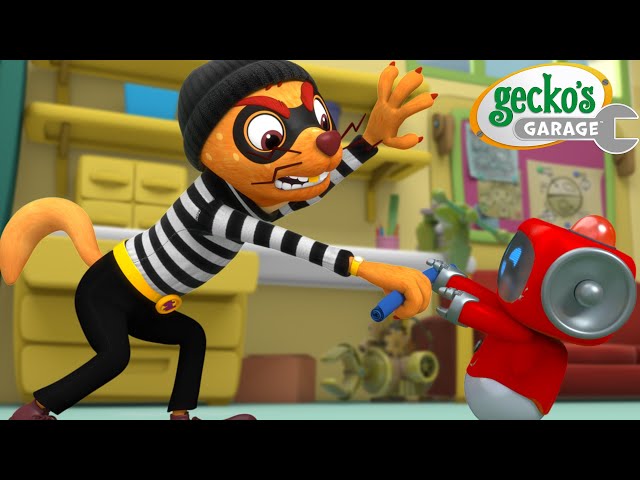 Weasel Is Up To Something! | Gecko's Garage | Trucks For Children | Cartoons For Kids class=