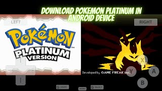 How to download Pokemon platinum in android Device screenshot 5