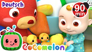 Das Entensuchlied | CoComelon - JJ's Animal Time Deutsch | Cartoons und Kinderlieder
