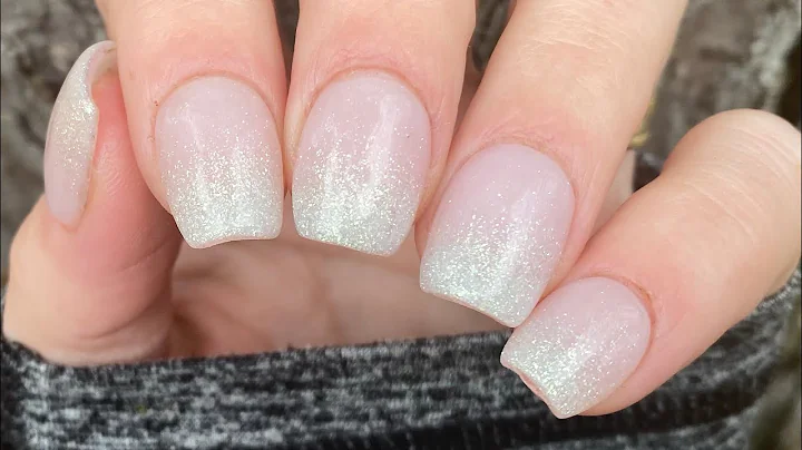 Glitter French Ombre - Baby Boomer Nails | Revel N...