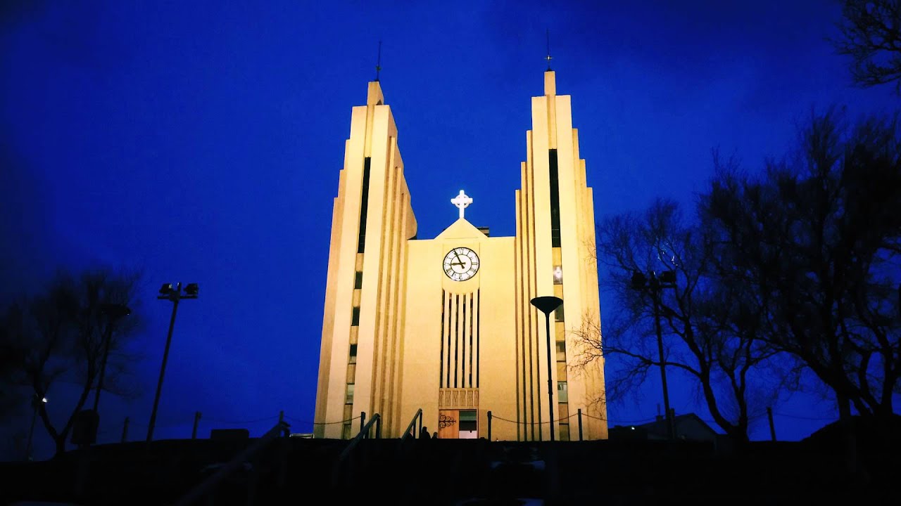 Akureyri Church (Akureyrarkirkja), Iceland Ambient Sound Recording