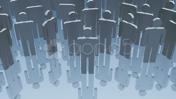 Social network world map animation. Stock Footage