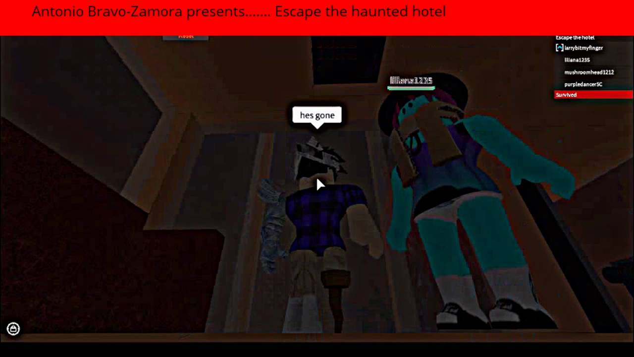 Escape The Haunted Hotel Roblox Scareist Game Youtube - escape the haunted hotel roblox