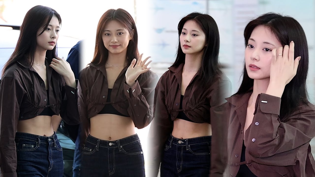 230906 TWICE (TZUYU) 트와이스 쯔위 (가을 분위기 느껴지는 쯔위) 출국 Departure | 인천공항