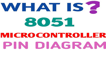 8051 MICROCONTROLLER  PIN DIAGRAM TUTORIAL IN HINDI // 8051 microcontroller working principle