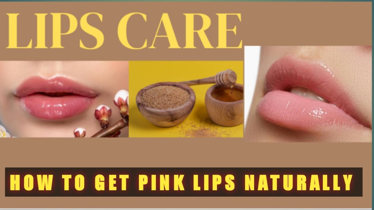 HOW WE GET PINK LIPS IN 5 MINUTES NATURALLY How to get Soft and PINK