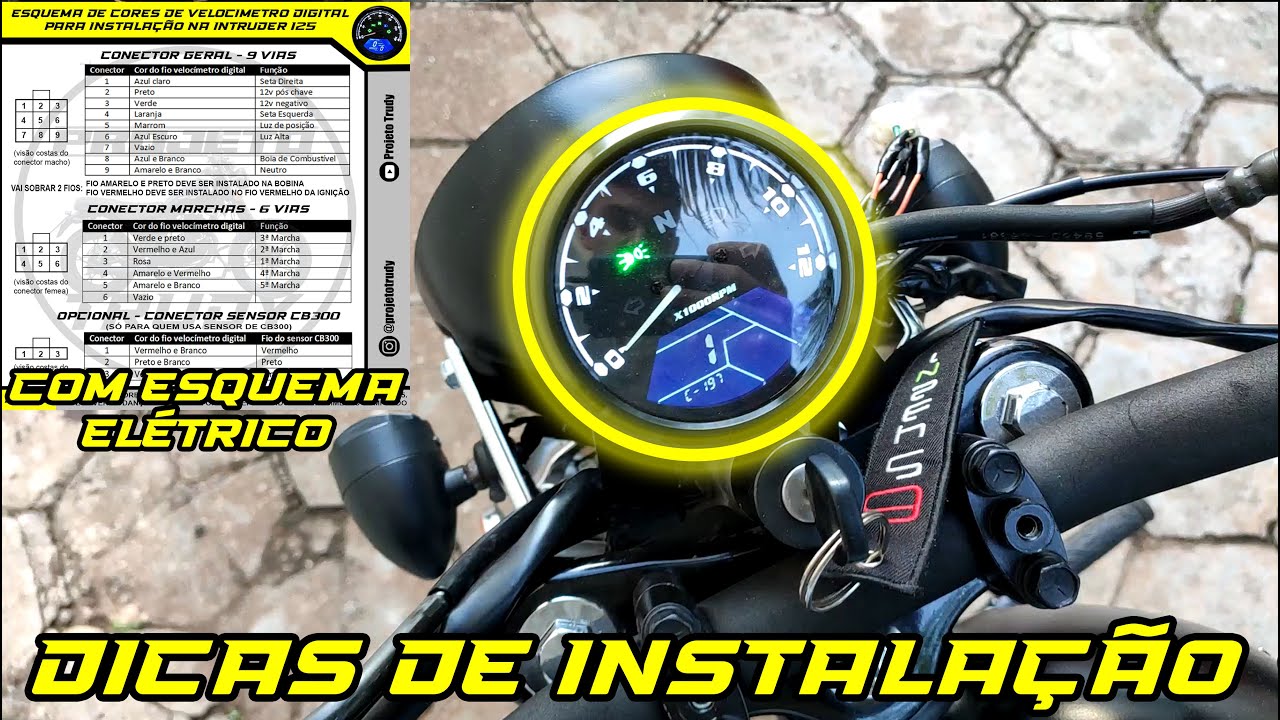 Painel Completo Suzuki Intruder 125 2012 2013 2014 2015 2016