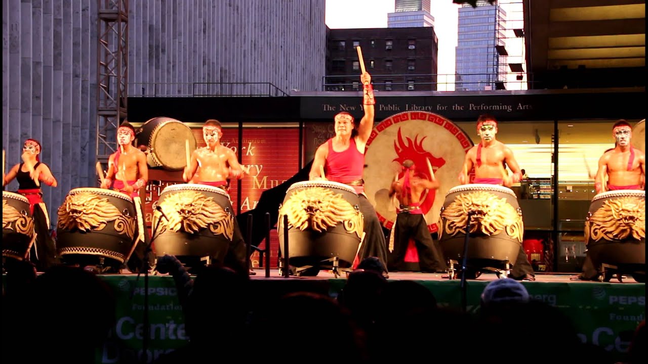 九天-紐約. 九天民俗技藝團撼動紐約精彩片段(後)