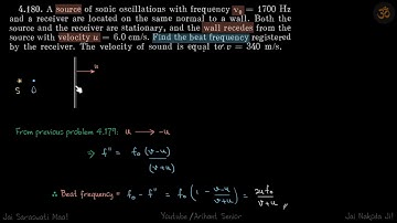 4.180 | Irodov Solutions | Oscillations and Waves