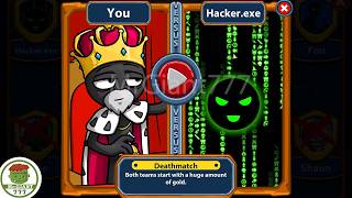 HACKER.EXE VS KING ZAREK, FINAL BOSS VS ORDER EMPIRE TOURNAMENT | Stick War Legacy Mod | MrGiant777 screenshot 2