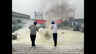 Rsd meticulously organized a series of safety training and fire emergency drills activities