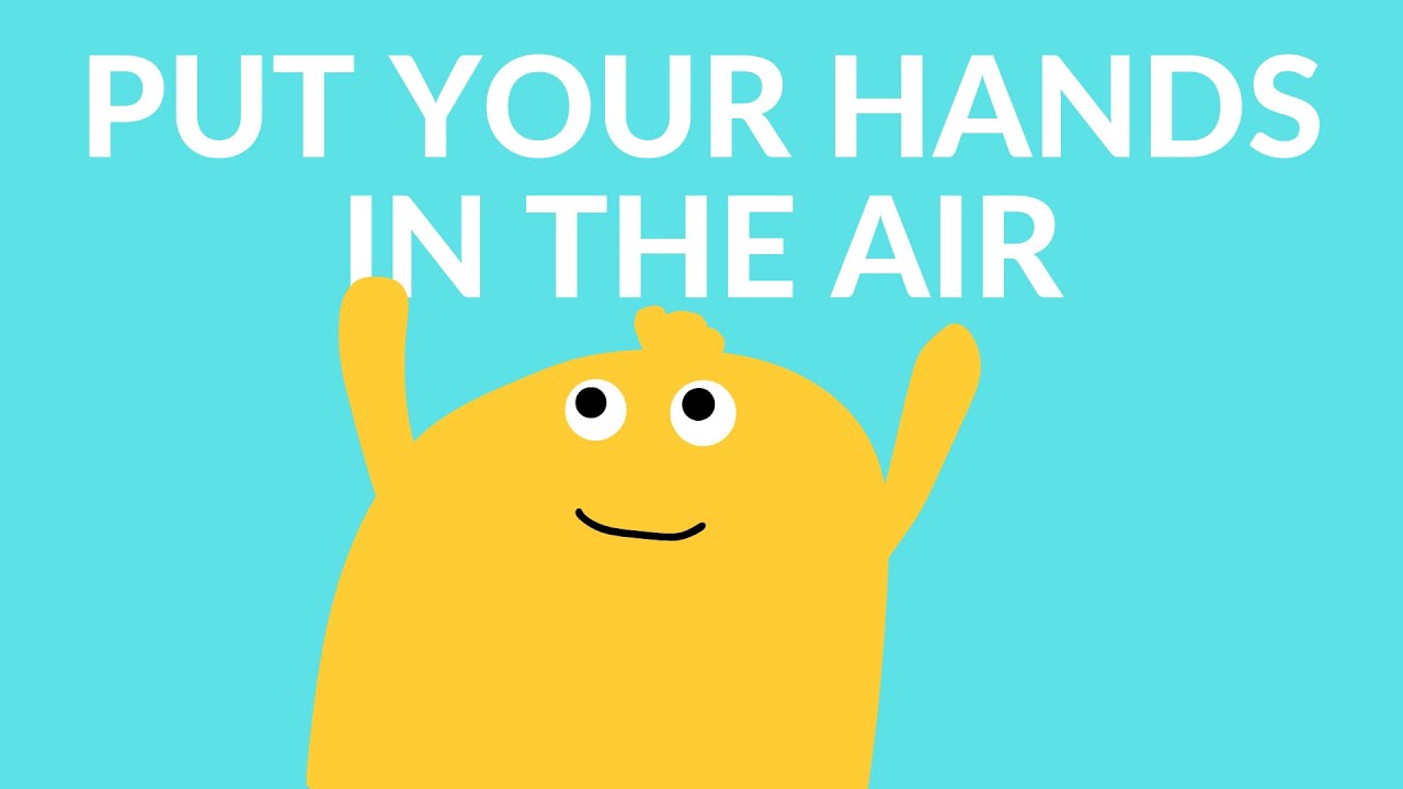 PUT YOUR HANDS IN THE AIR SONG FOR KIDS YouTube