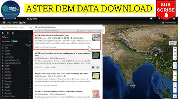 Download ASTER DEM Data for Free | Step by Step Tutorial 🛰️🗻