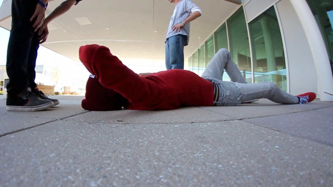 Skater Hits Pebble and FRACTURES COLLARBONE! YouTube