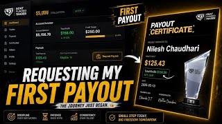 Requesting My First Payout From Goat Funded Trader 🔥 | Real Prop Firm Journey #payout #firstpayout