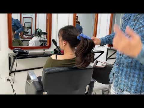 Video Hướng dẫn cách chăm sóc tóc uốn xoăn dài ngay tại nhà... - youtube