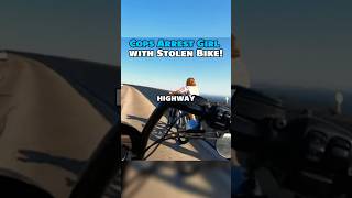Cop Arrest Girl With Stolen Bike