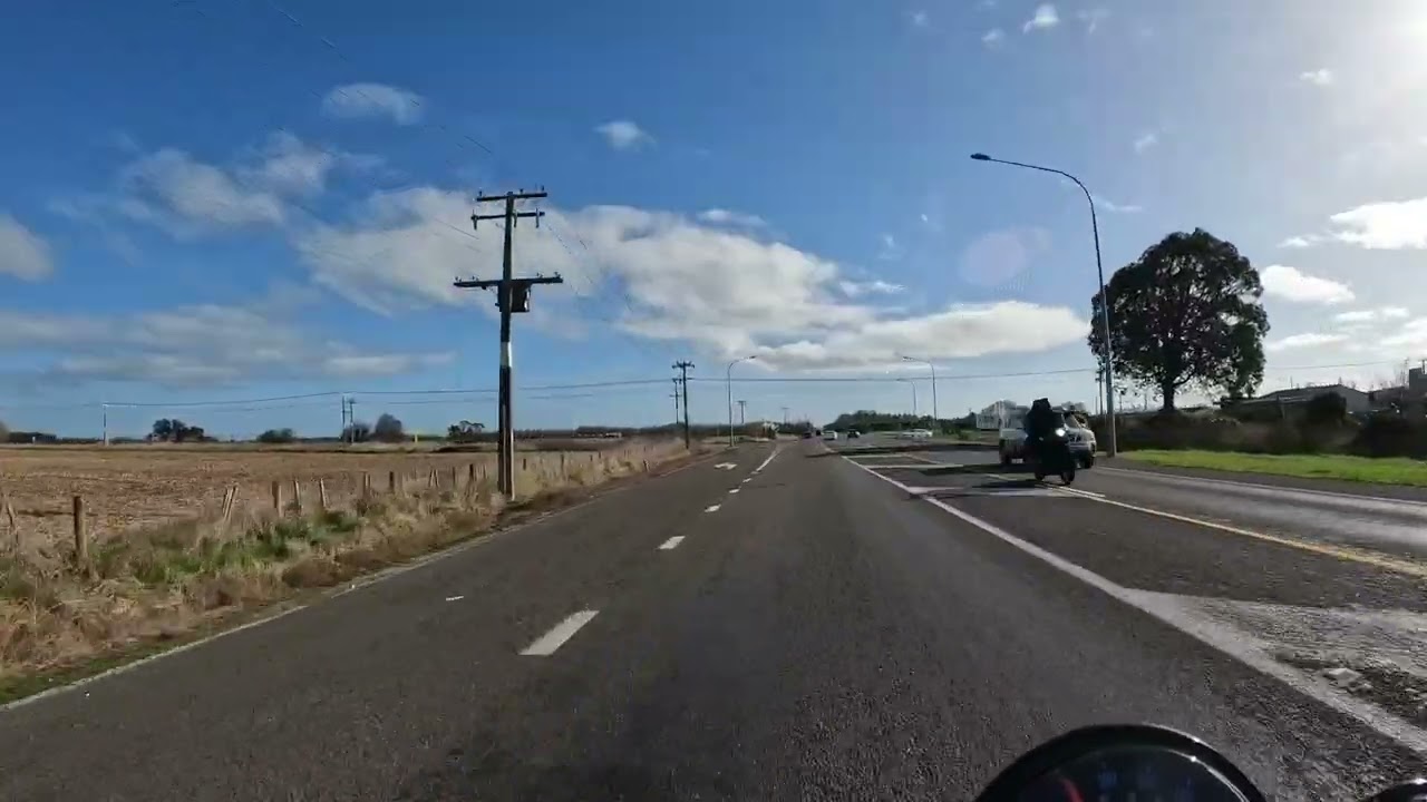 Super meteor 650 ride to wanganui from Palmerston North