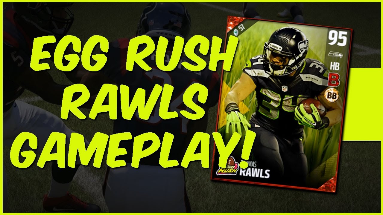 MUT 17 Gameplay | You Should Probably Buy This Card! Easter Egg Rush Thomas Rawls Gameplay