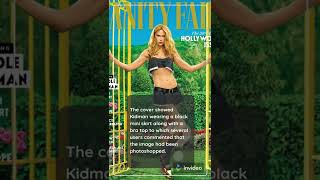 Nicole Kidman features on 'Vanity Fair' cover, fans call pic 'photoshopped'