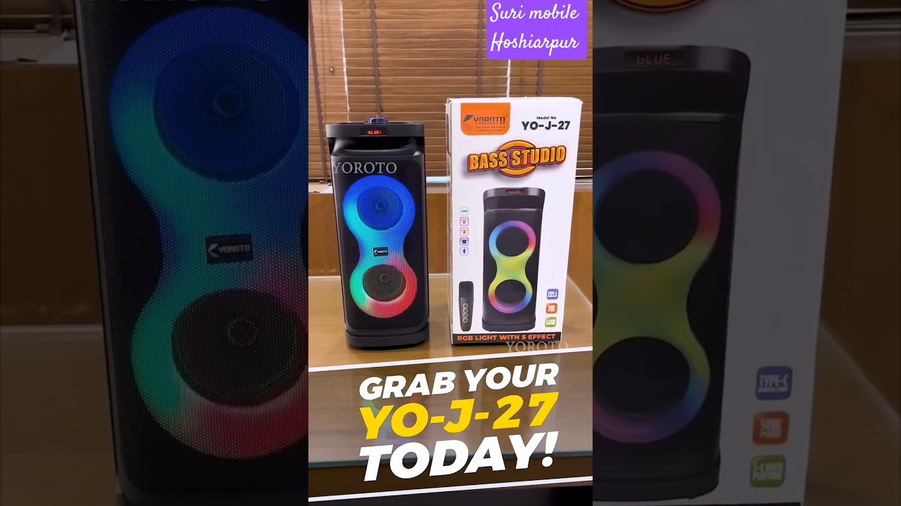 Yoroto YO-J-27 Outdoor Party Speaker