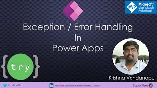 Exception Handling in PowerApps