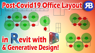Revit Snippet: Analyse Post-Covid19 Office Layouts with Generative Design