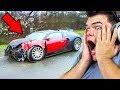 REACTING TO SUPER CAR CRASHES (INSANE)
