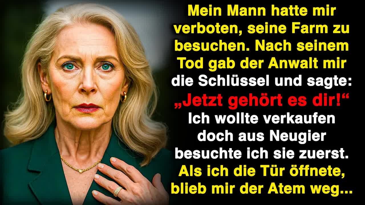 Mein Mann starb mit einem Geheimnis, bis ich die Farm besuchte, die er mir immer verboten hatte!
