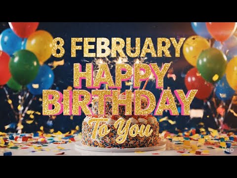 8 February| Today is Your Birthday| Best Wishes| @Edit_with_Varghese