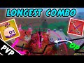 THE LONGEST DOUGH COMBO + PVP !  |  Blox fruits🌊🍎