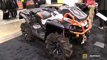 2017 Can Am Outlander X mr 1000R Recreational ATV - Walkaround - 2016 Toronto ATV Show