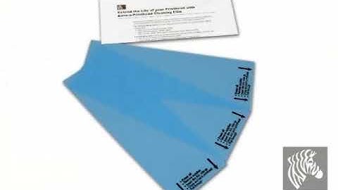 Zebra 220Xi4 Printhead Cleaning