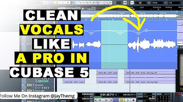 How to clean vocals in Cubase 5