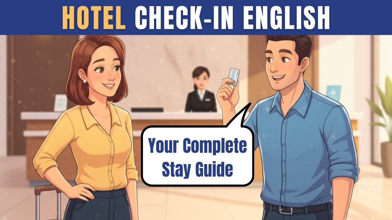 Hotel Check in English - Your Complete Stay Guide - Speak English with Anna and Tom