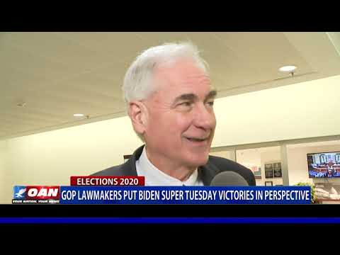 GOP lawmakers put Biden's Super Tuesday victories in perspective