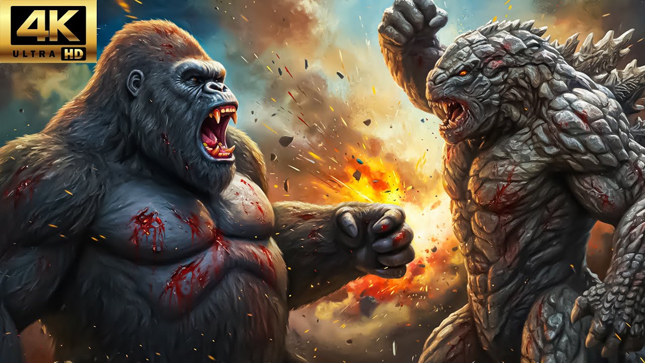 Giant Ape vs Armored Titan Beast – The Most Brutal Monster Battle Ever Caught on Camera