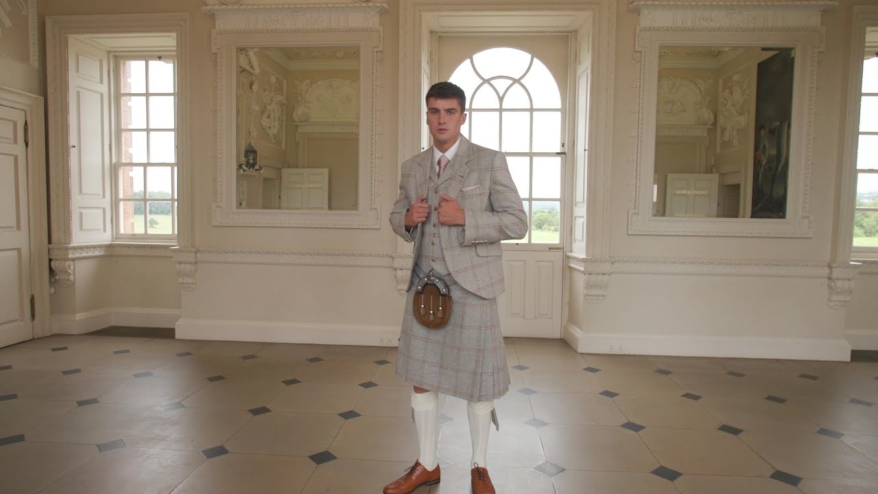 Glencoe Dove | Exclusive Tartan Outfit | Highland Kilt Connections