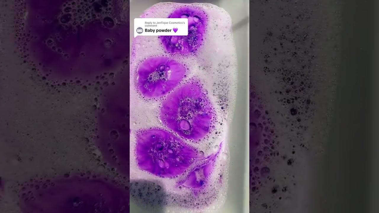 Baby Powder Mini Bath Bombs 