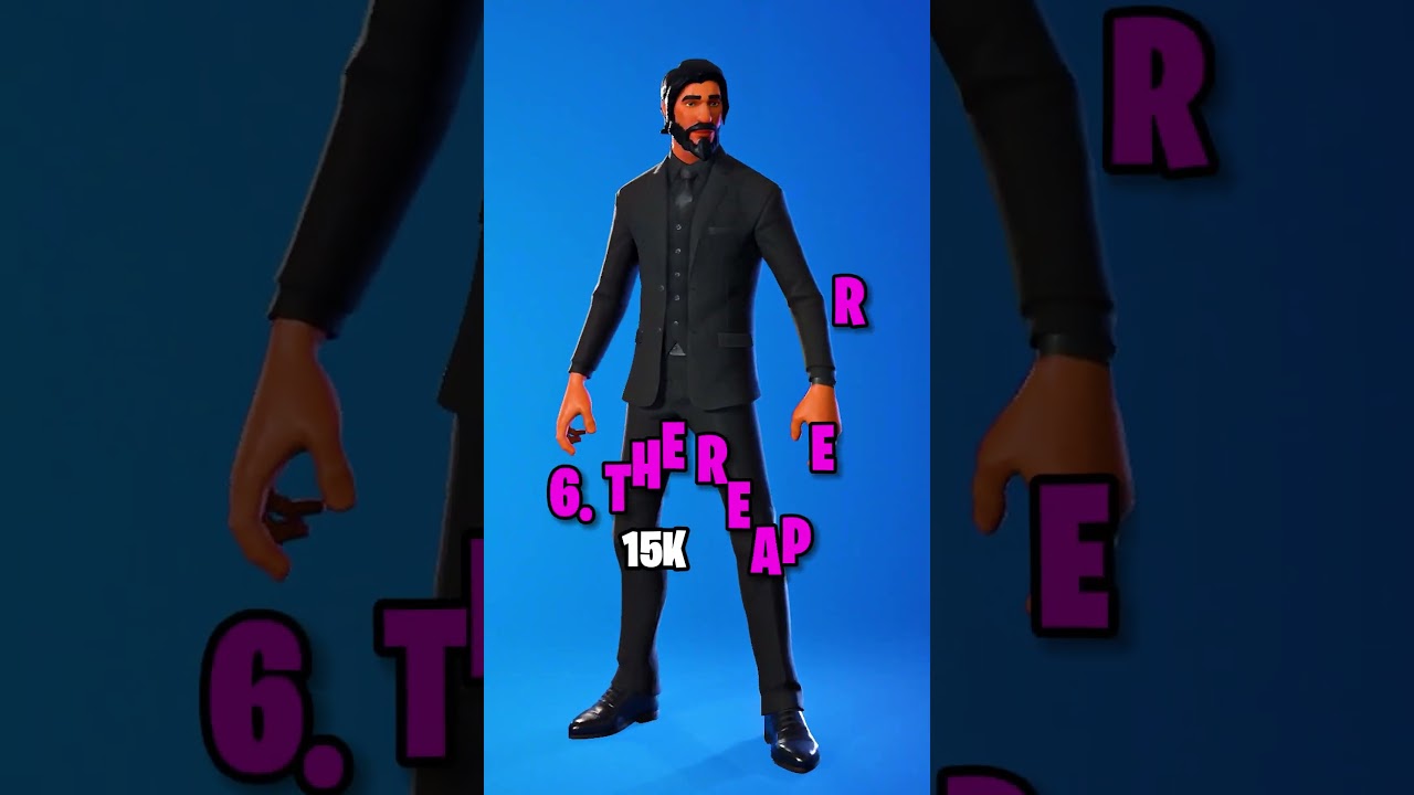 Top 10 Level 100 Skins in Fortnite!