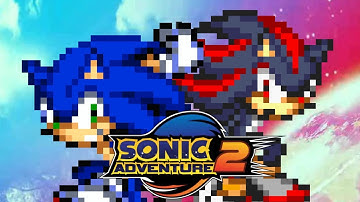 Sonic Adventure 2 Battle Intro - Sprite Animated Remake!!
