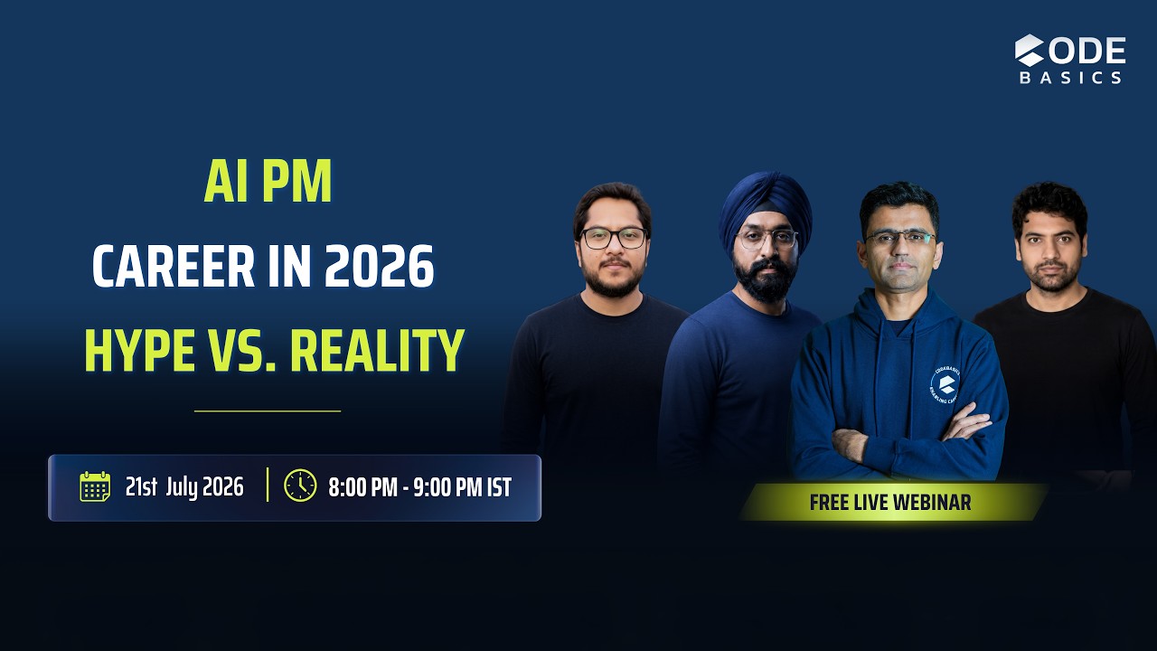 LIVE STREAM: AI PM Career in 2026 - Hype vs. Reality