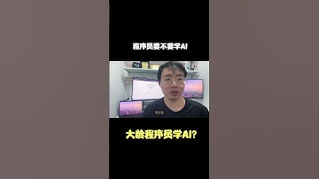 程序员到底应不应该转型学AI？ #程序员 #编程 #AI