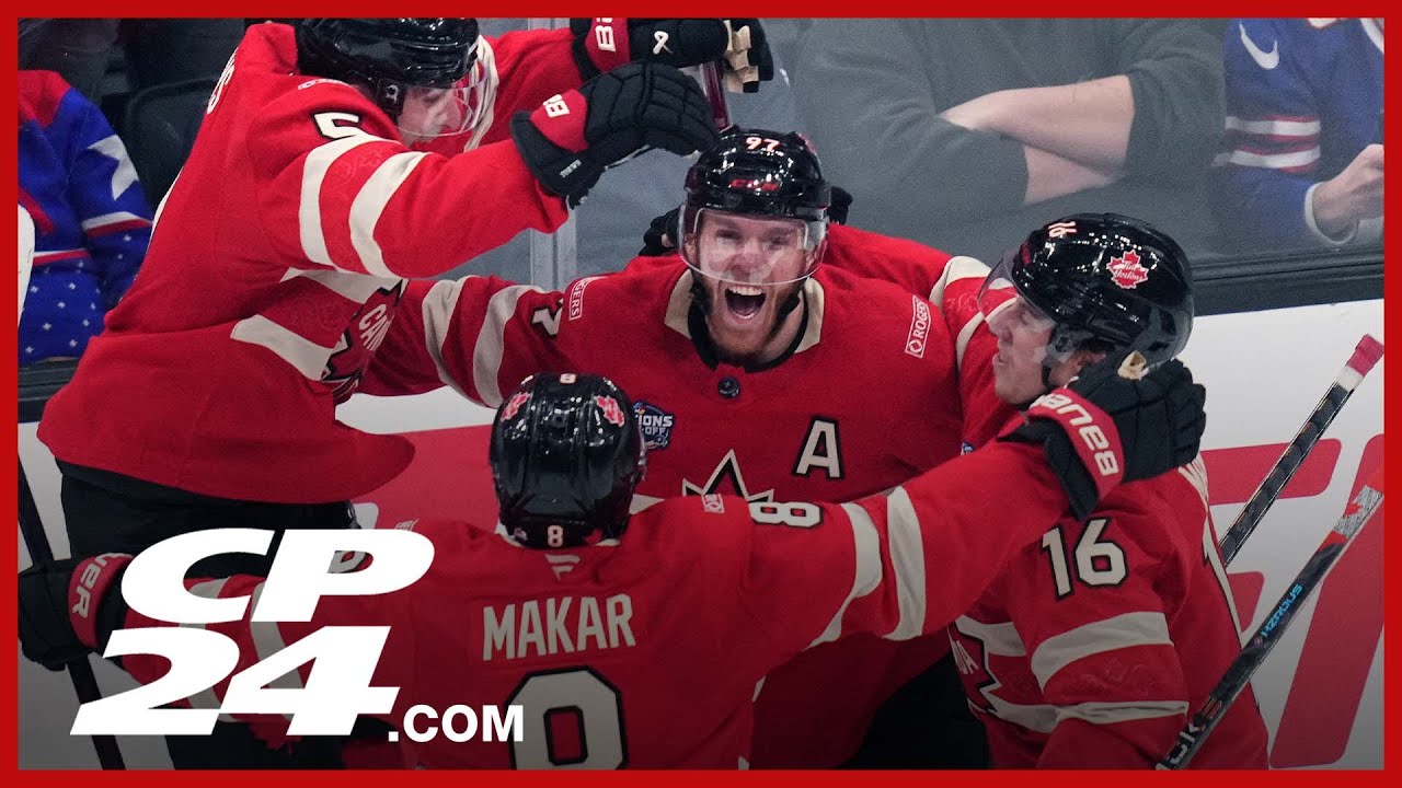 Canada beats U.S. in OT to win 4 Nations Face-Off - YouTube