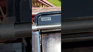 Weber Slate Griddle Just Got Seasoned