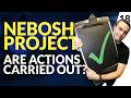 NEBOSH GNC2/GIC2 Project: How Will You Check Your Actions Have Been Carried Out
