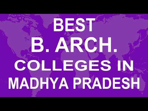 best-b-arch-colleges-in-madhya-pradesh