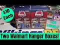 Two Walmart Football Repack Hanger Boxes! $10 and 2 Hits Per Box! I Got A Stamp?!