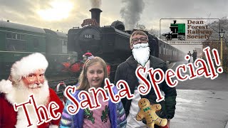 All Aboard the Santa Special at Dean Forest Railway! Can we meet Santa?