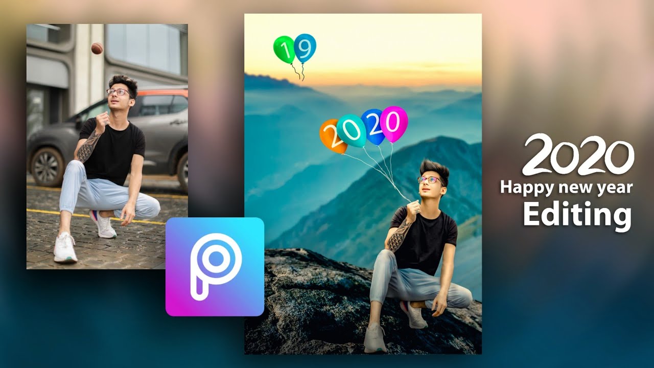 Picsart Happy New Year 2020 Concept Photo Editing best 2020 special
